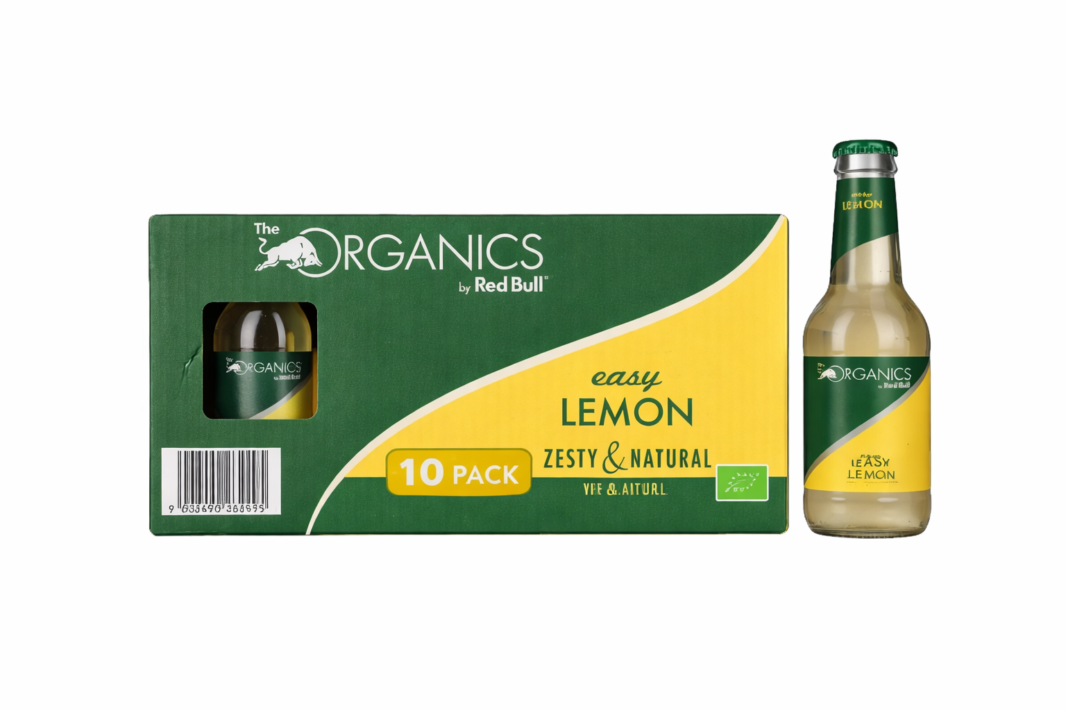 ORGANICS Easy LEMON by Red Bull 0.25L pack of 10 bottles