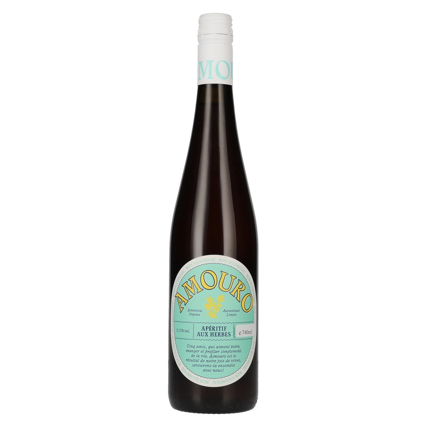 AMOURO Aperitif aux herbes Alkoholfrei 0,74l