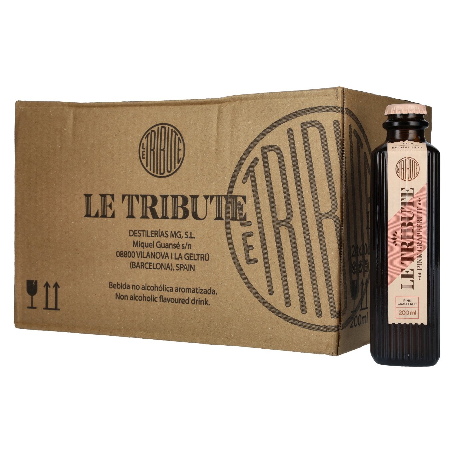 Le Tribute Pink Grapefruit 24x0,2l