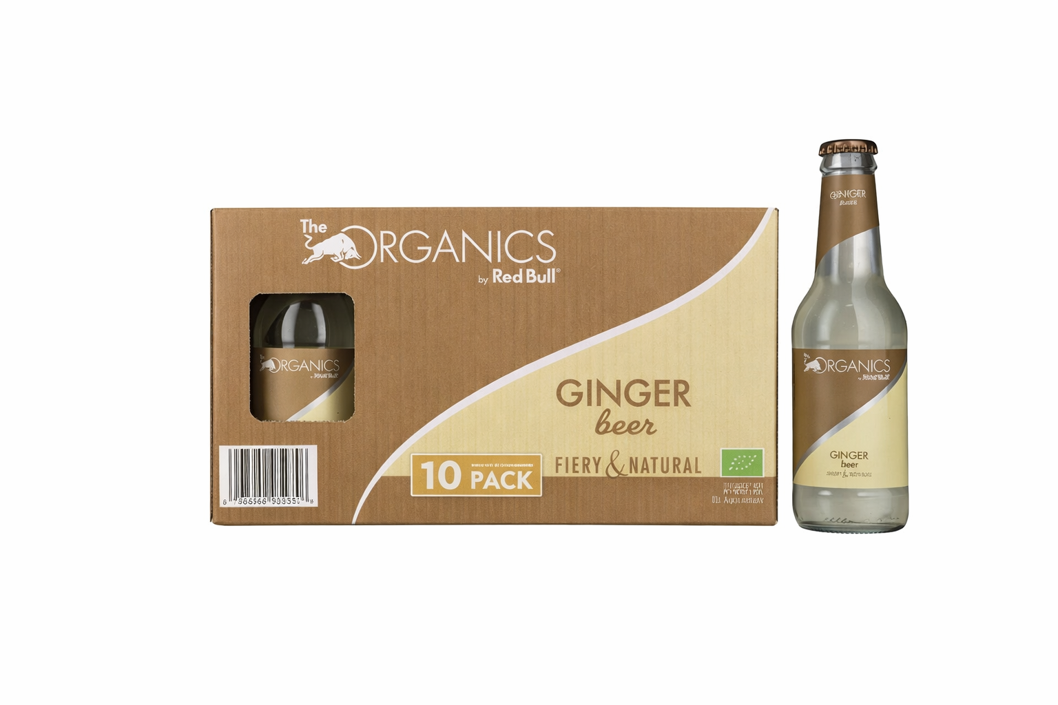ORGANICS Ginger Beer by Red Bull 0.25L pack of 10 bottles