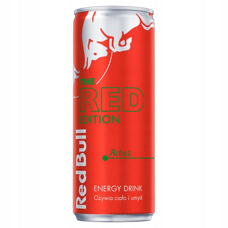 Red Bull Red Edition Energy Drink Watermelon 0,25l (pack of 6)