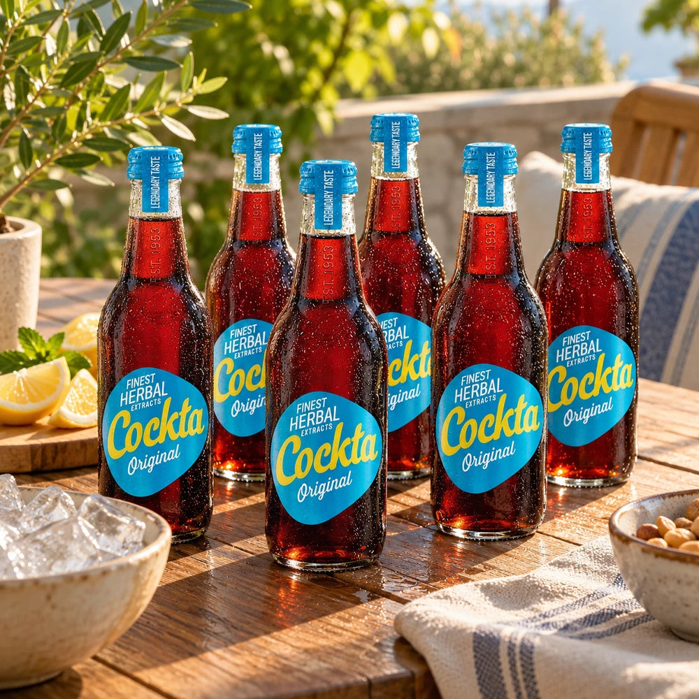 Cockta Original 0.275L Slovenian Non-alcoholic Soft Drink (pack of 6)