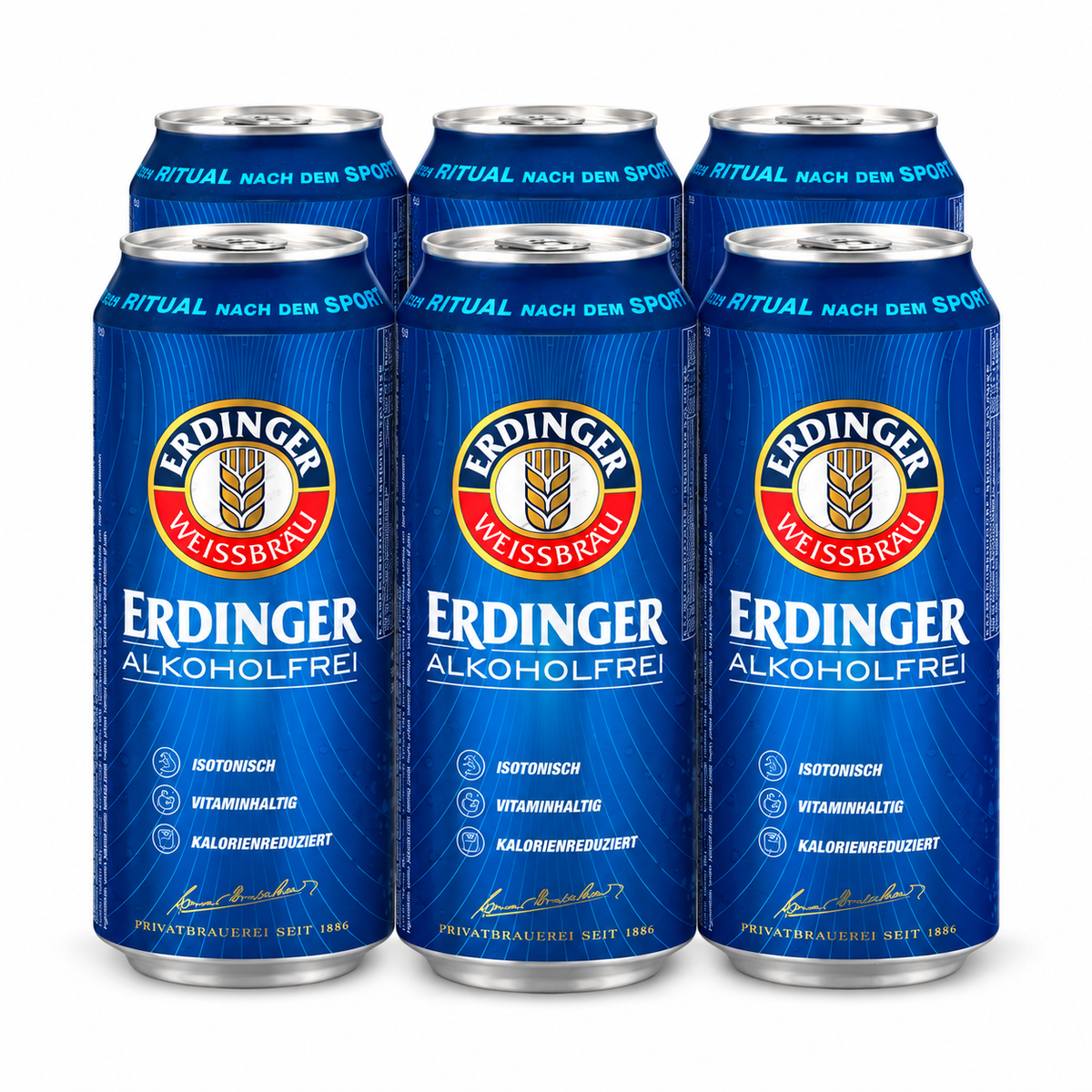 Erdinger Weissbraeu Non-alcoholic beer 500ml (pack 6 pcs)