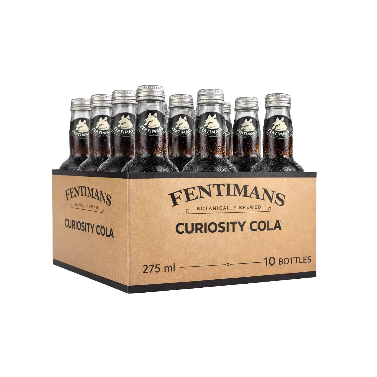 Fentimans Curiosity Cola 0.0% 0,275l pack of 10 bottles
