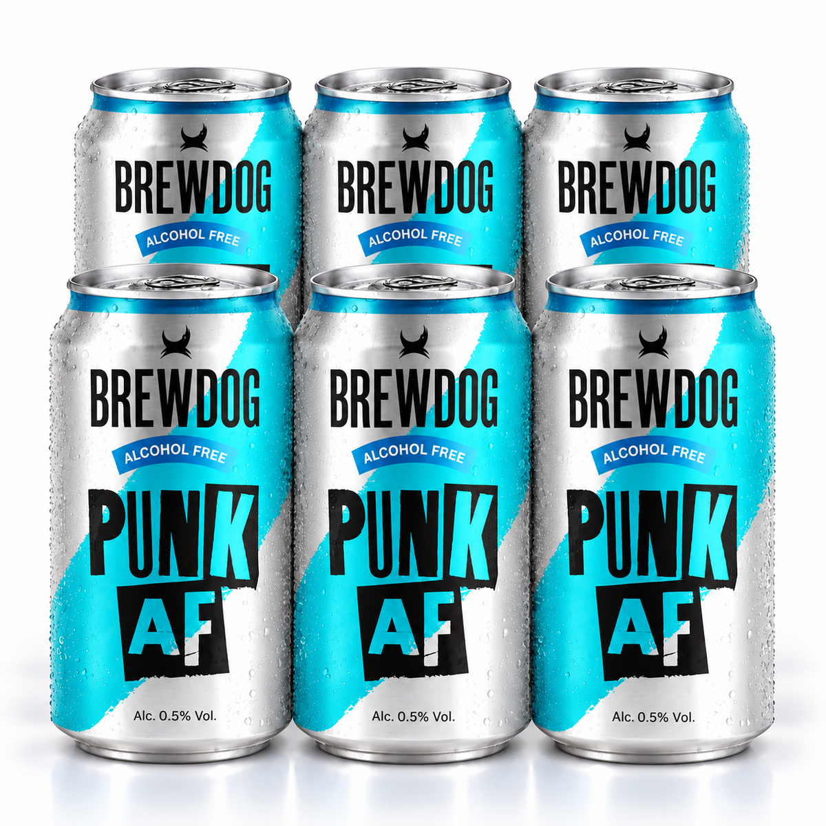 Brewdog Punk AF alcohol free beer 0.33L (pack of 6)