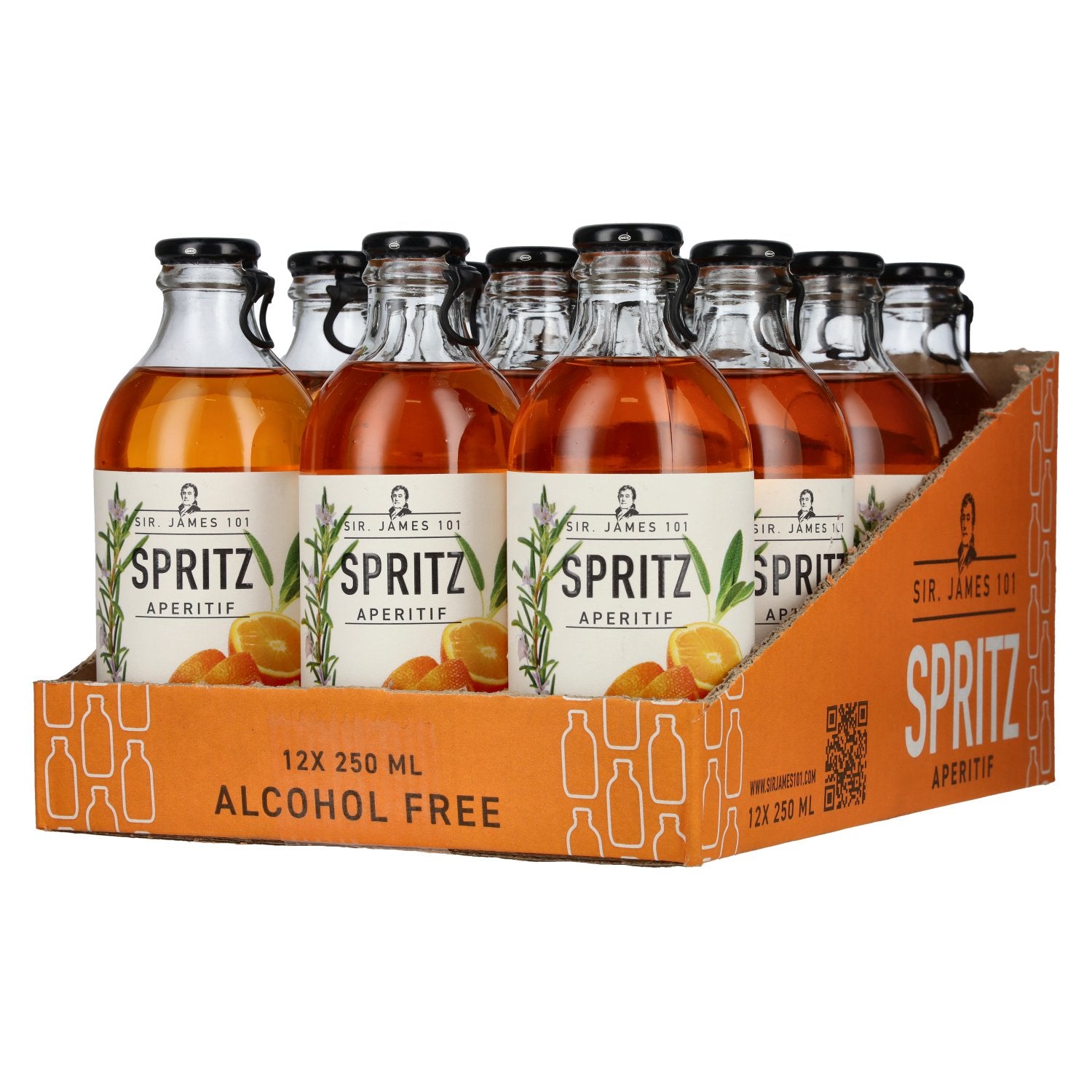 Sir. James 101 SPRITZ Aperitif alcohol free 12x0,25l