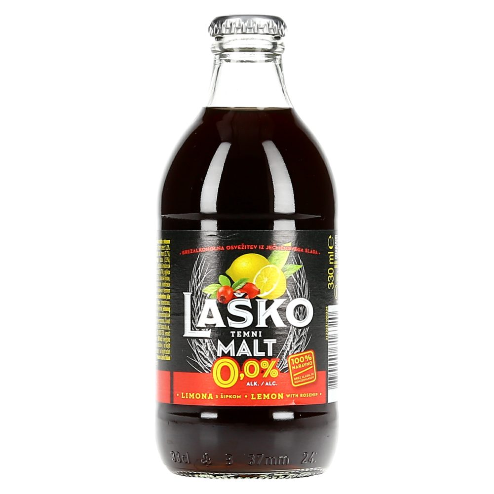 Non-alcoholic beer Laško Malt rosehip 6x0.33 l