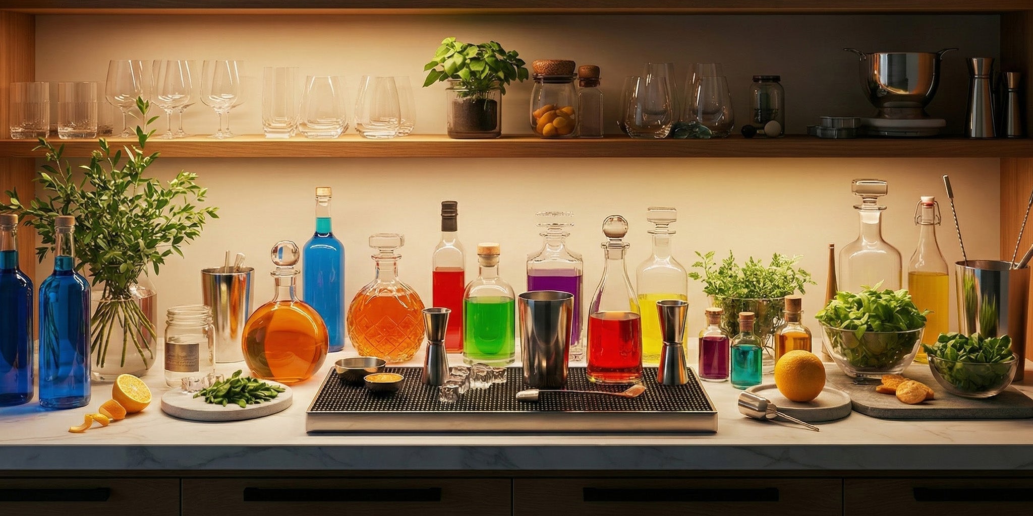 How to Build a Home Zero Alcohol Bar