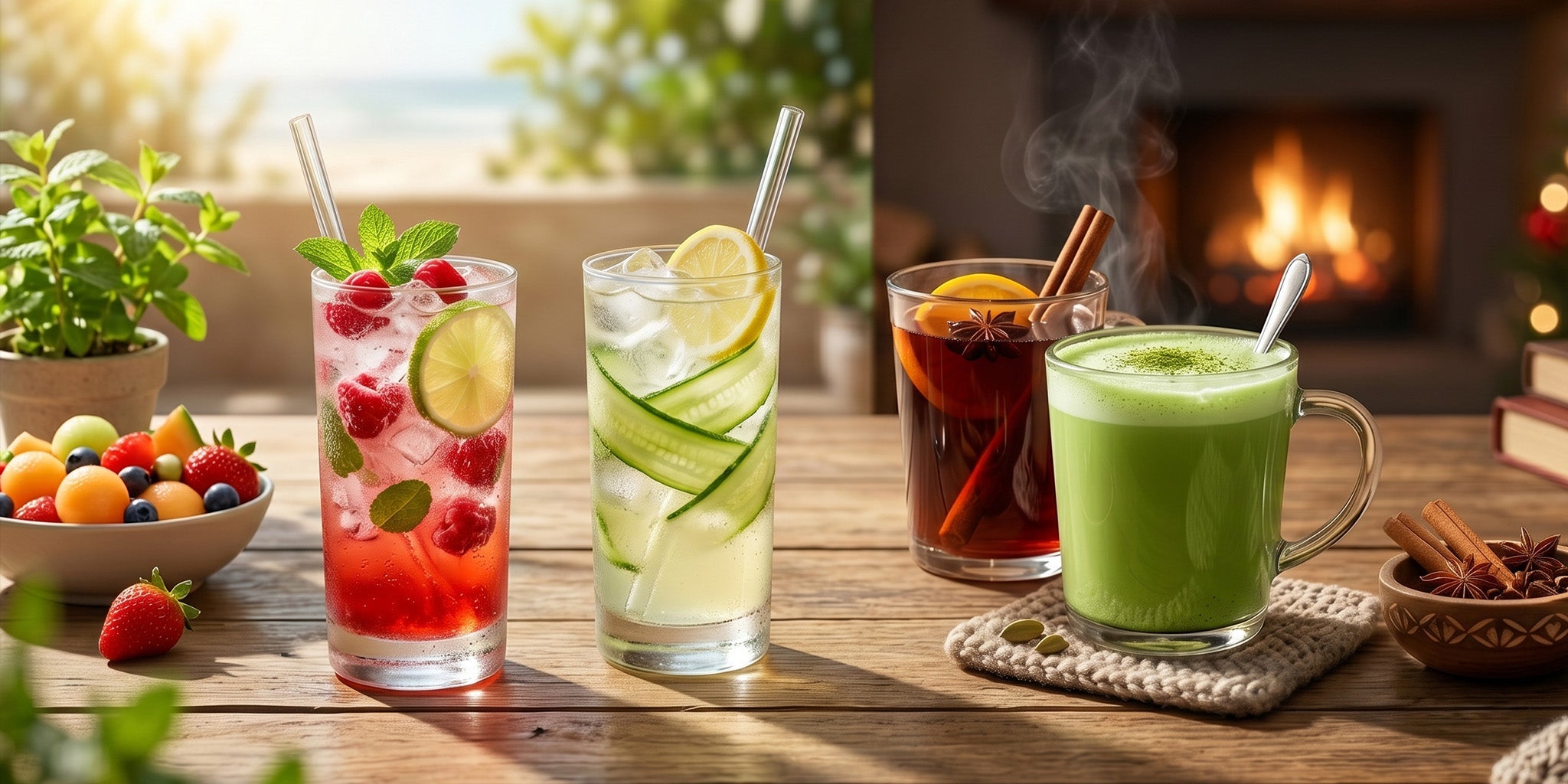 Seasonal Trends: What People Drink in Summer vs Winter (Alcohol-Free Edition)
