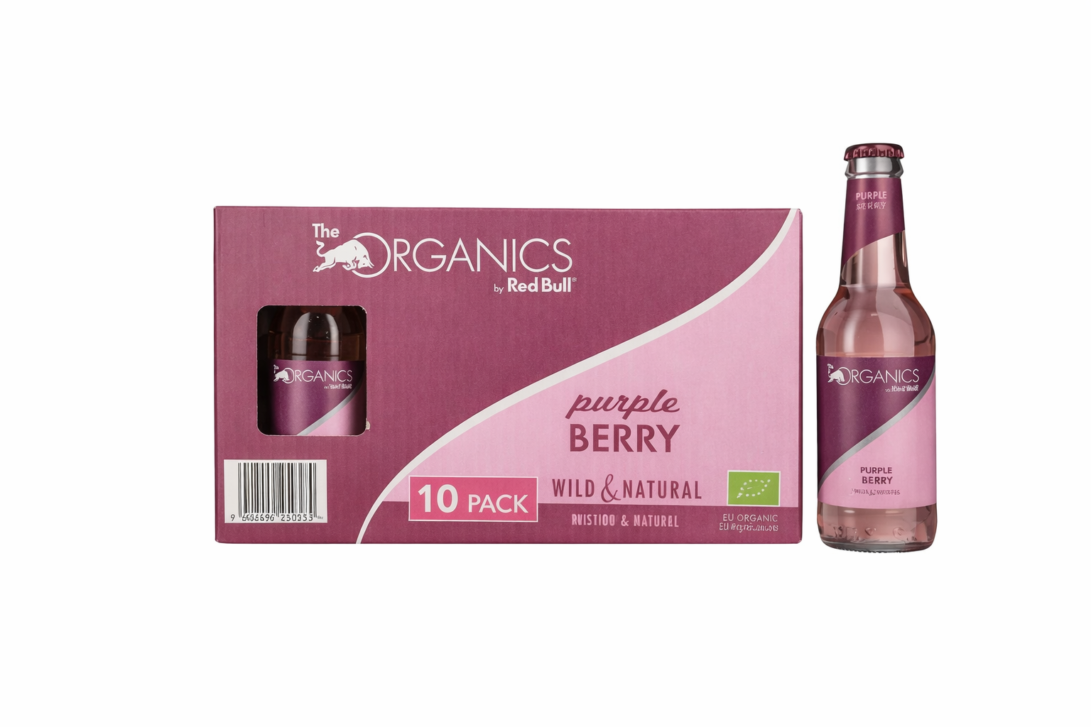 Red Bull Organics by Red Bull Purple BERRY 0,25l pack of 10 bottles