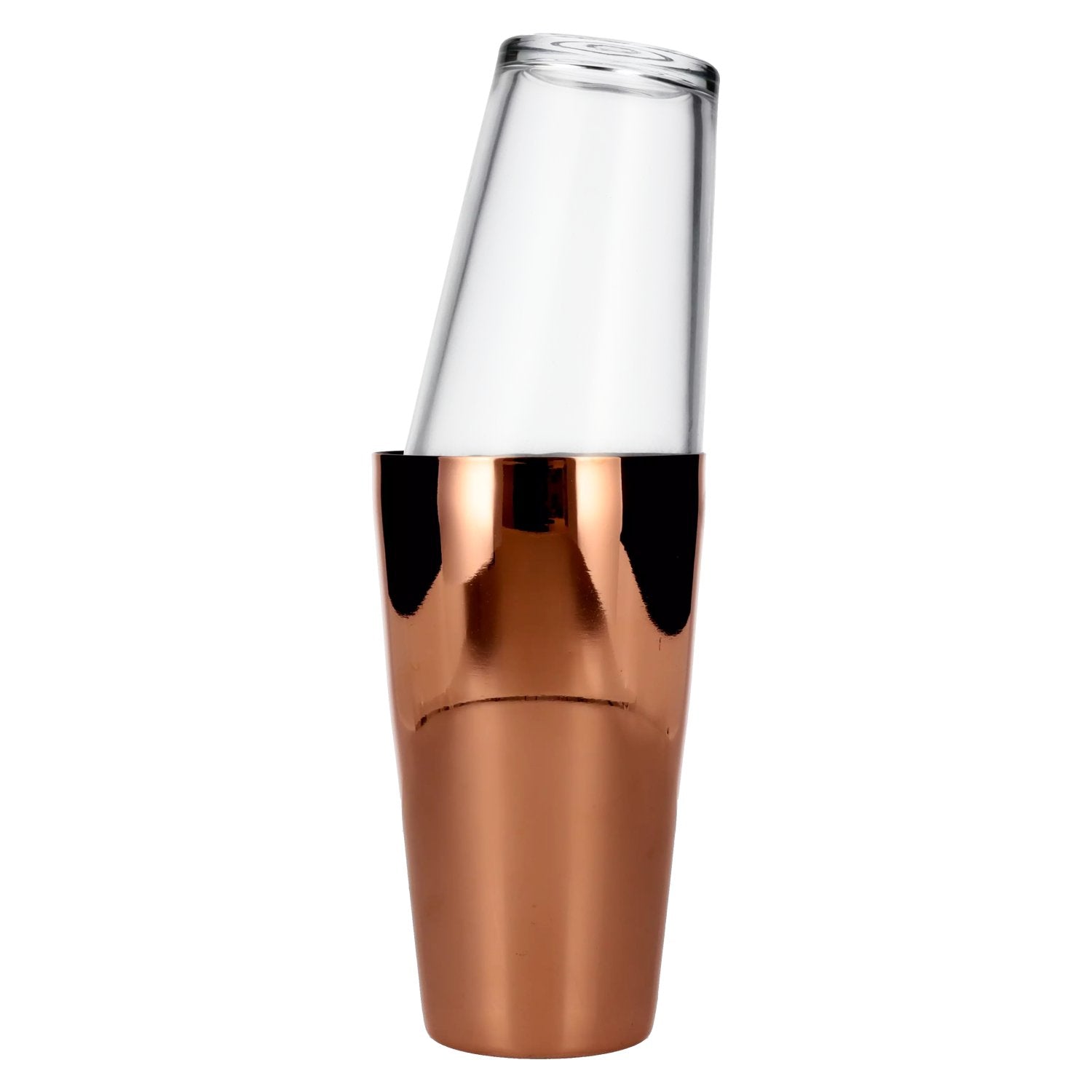 APS Boston Shaker Kupfer 2-teilig with glass [box, 6 pcs]