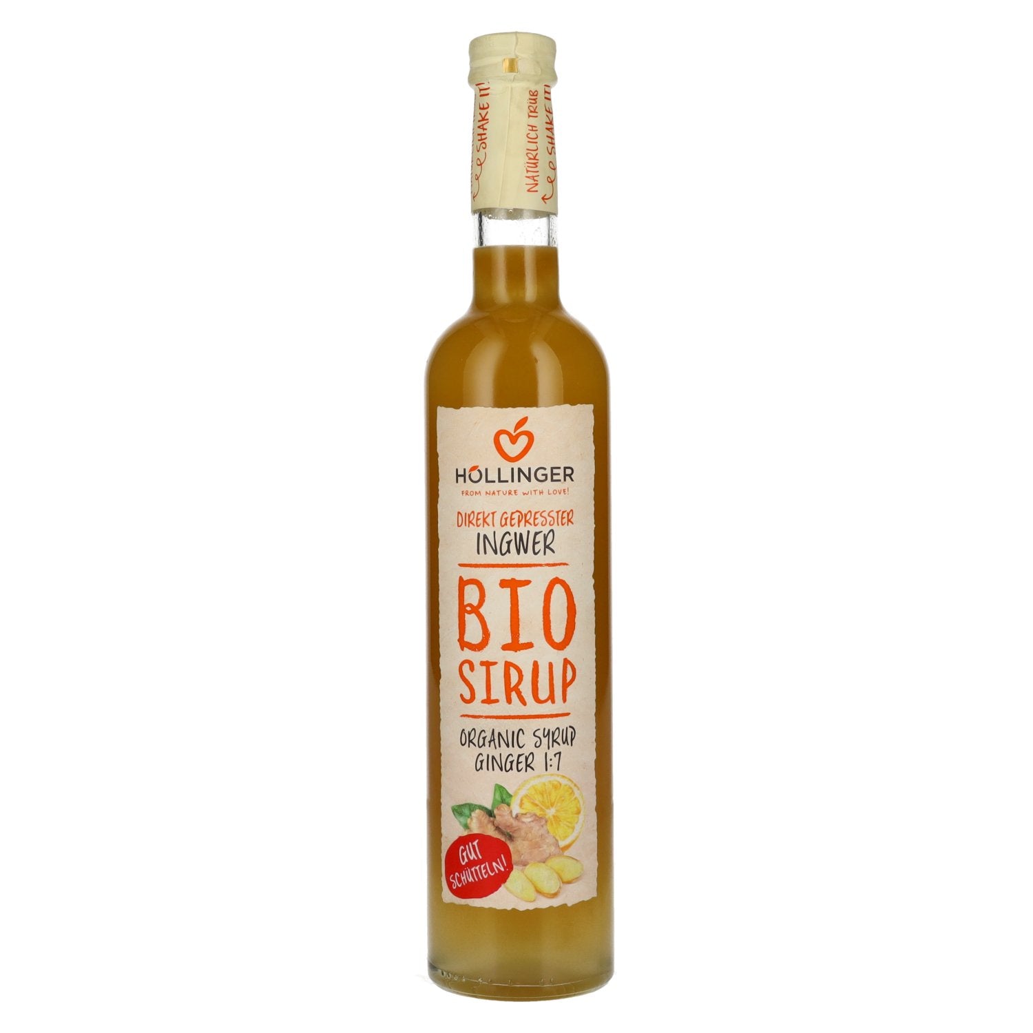 Hoellinger Bio Sirup Ingwer 0,5l