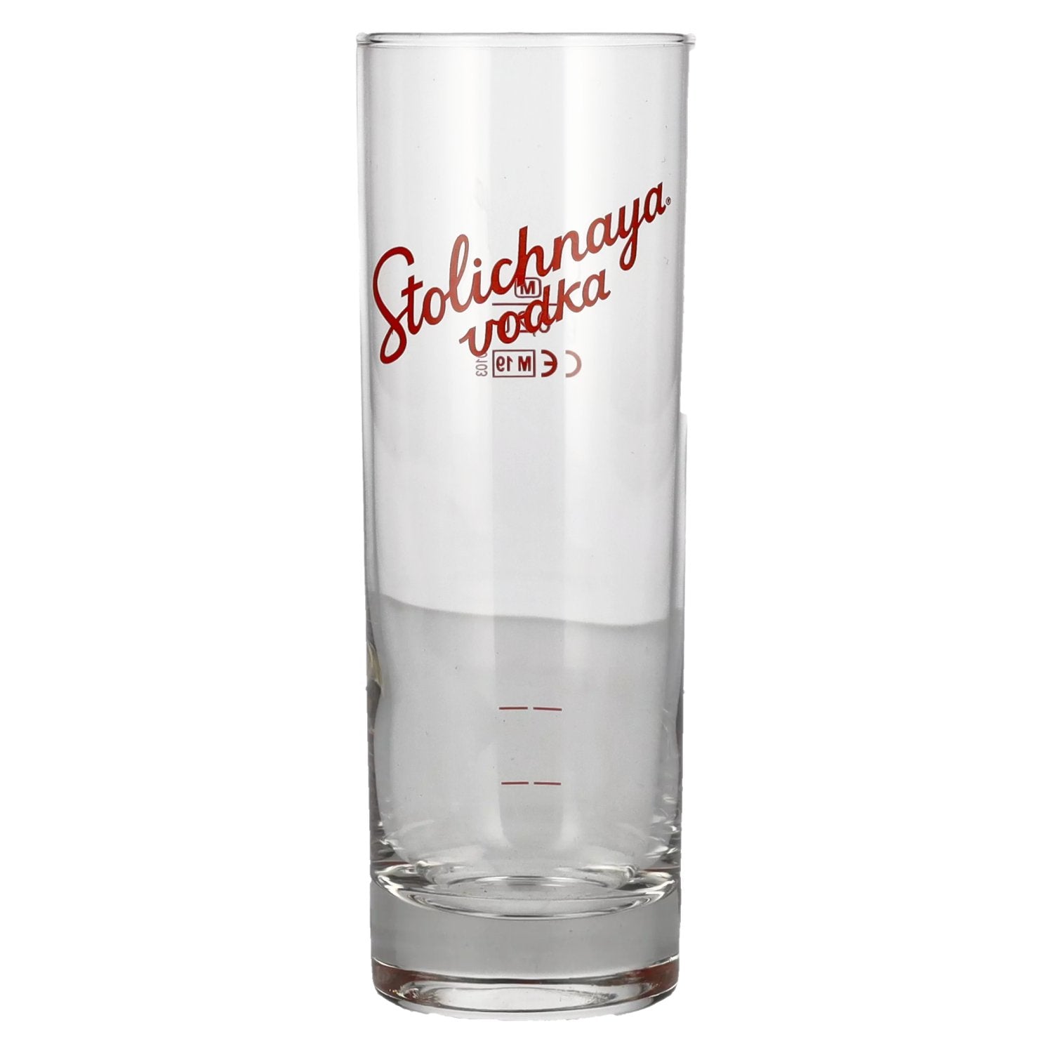 Stolichnaya Longdrinkglas Rot 0,2l