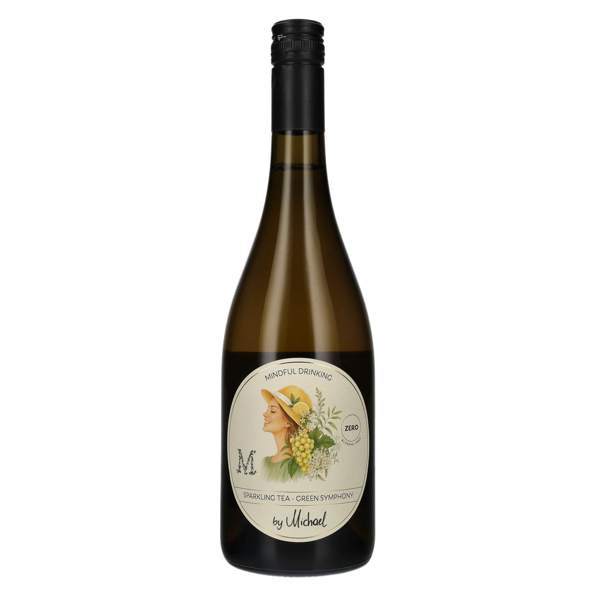 MICHAEL Sparkling Tea Green Symphony Zero Alcohol Free 0,74l