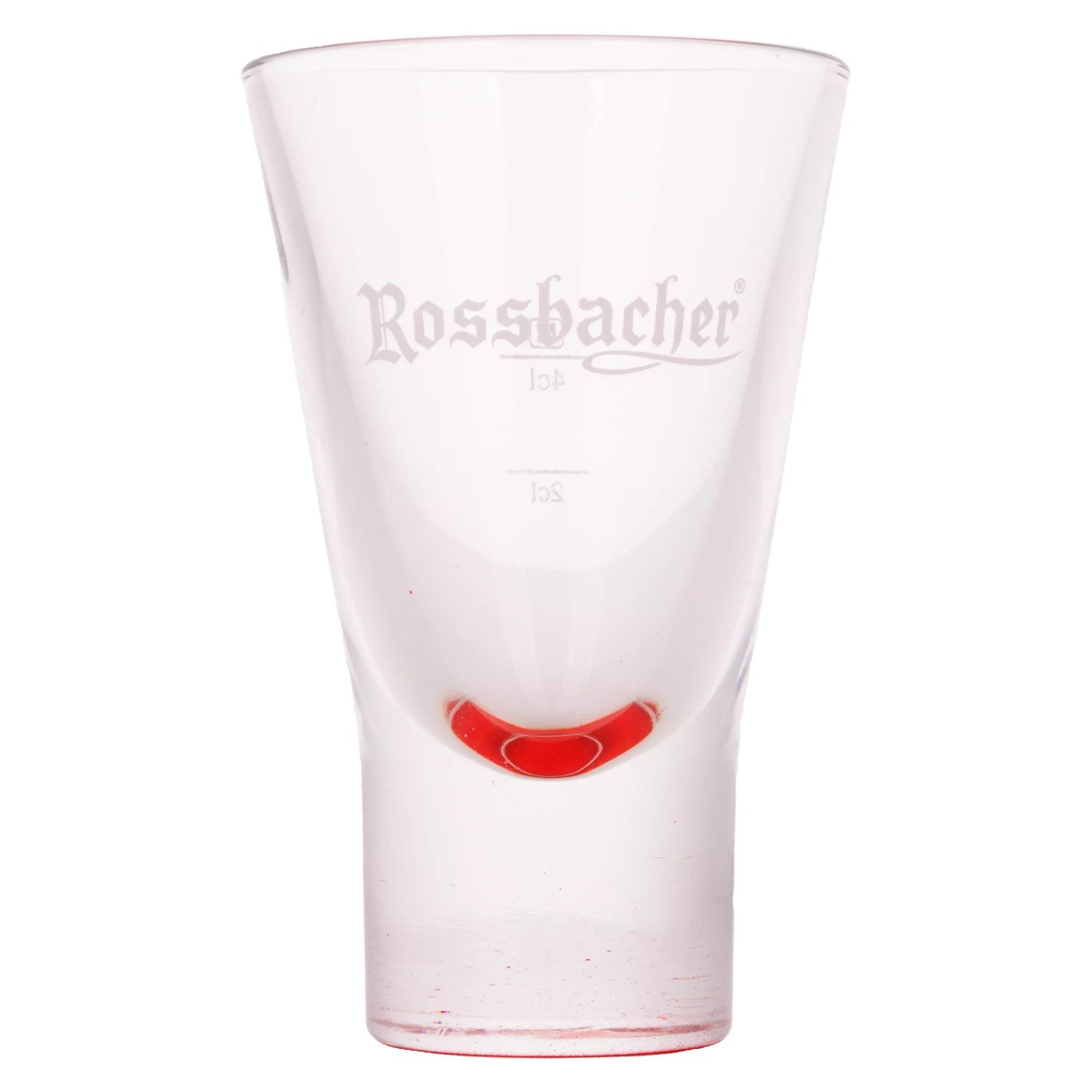 Rossbacher glass with calibration [box, 6 pcs]