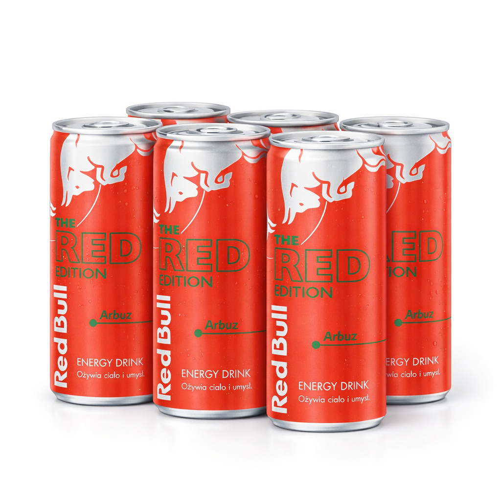 Red Bull Red Edition Energy Drink Watermelon 0,25l (pack of 6)