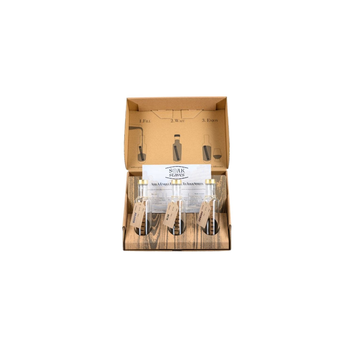 Soak Staves Box DIY [box, 6 pcs]