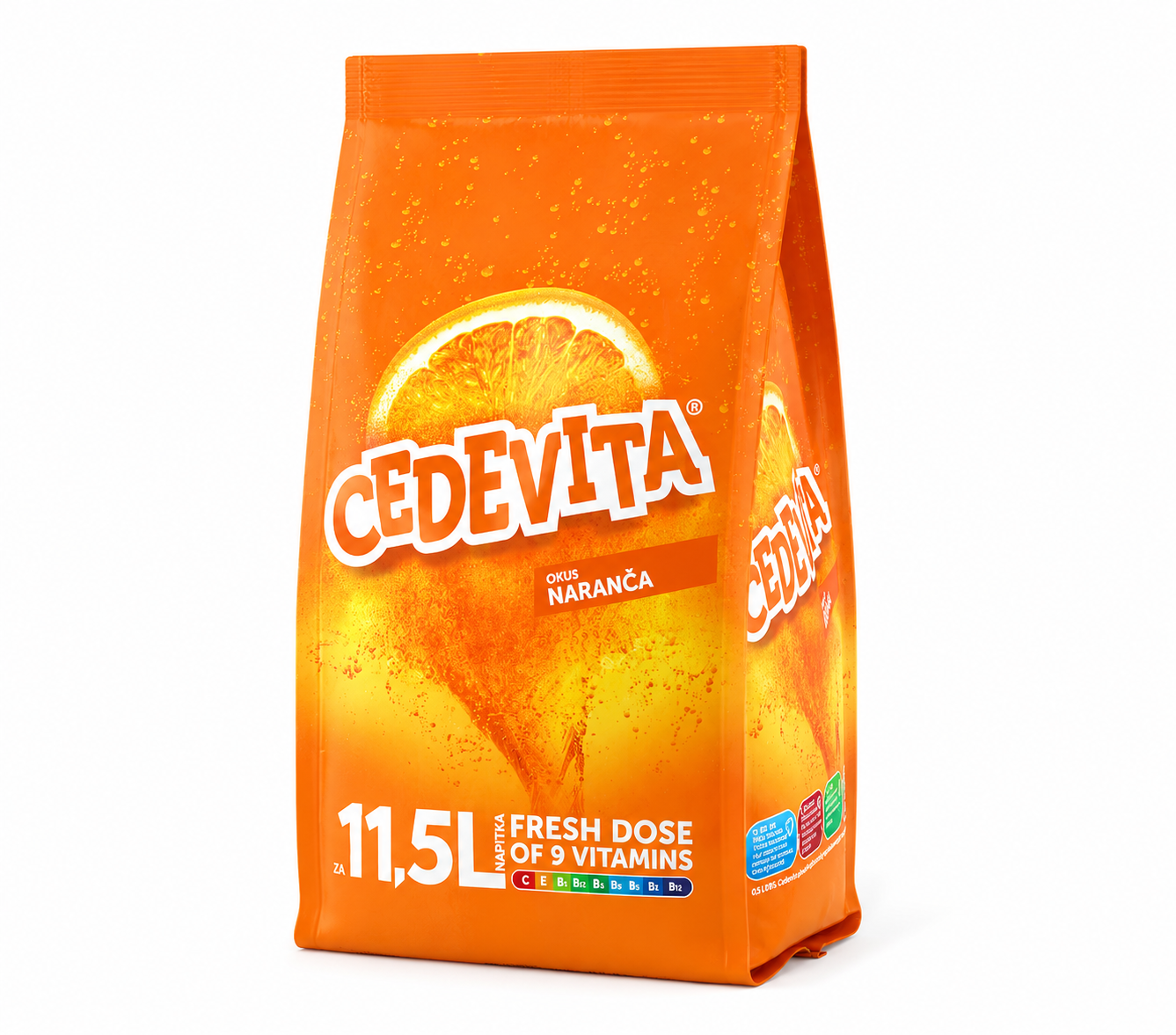 Cedevita powder 900 g orange flavor for 11.5 L of drink