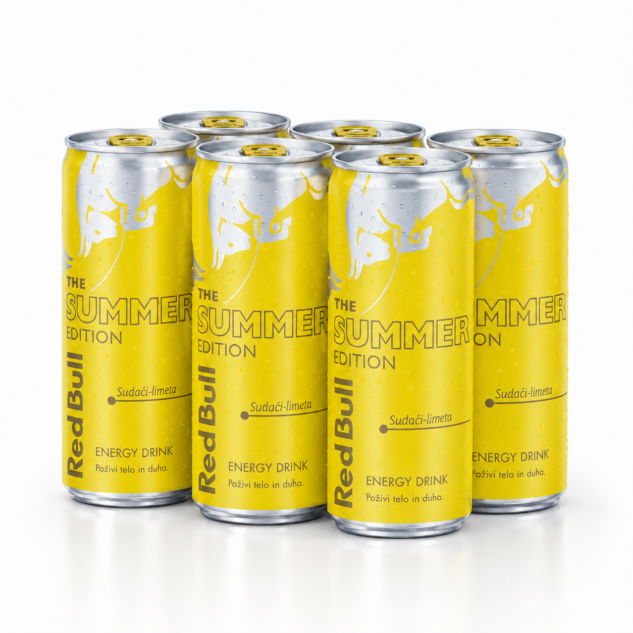 Red Bull The Summer Edition Sudachi-Lime Energy Drink 0.25l (pack of 6)