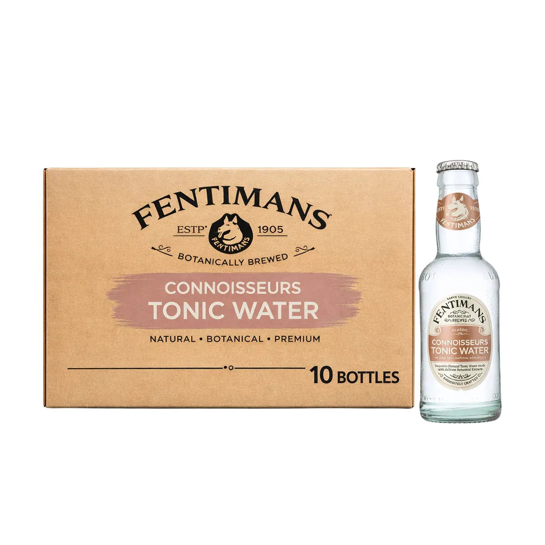 Fentimans CONNOISSEURS Tonic Water 0,2l pack of 10 bottles