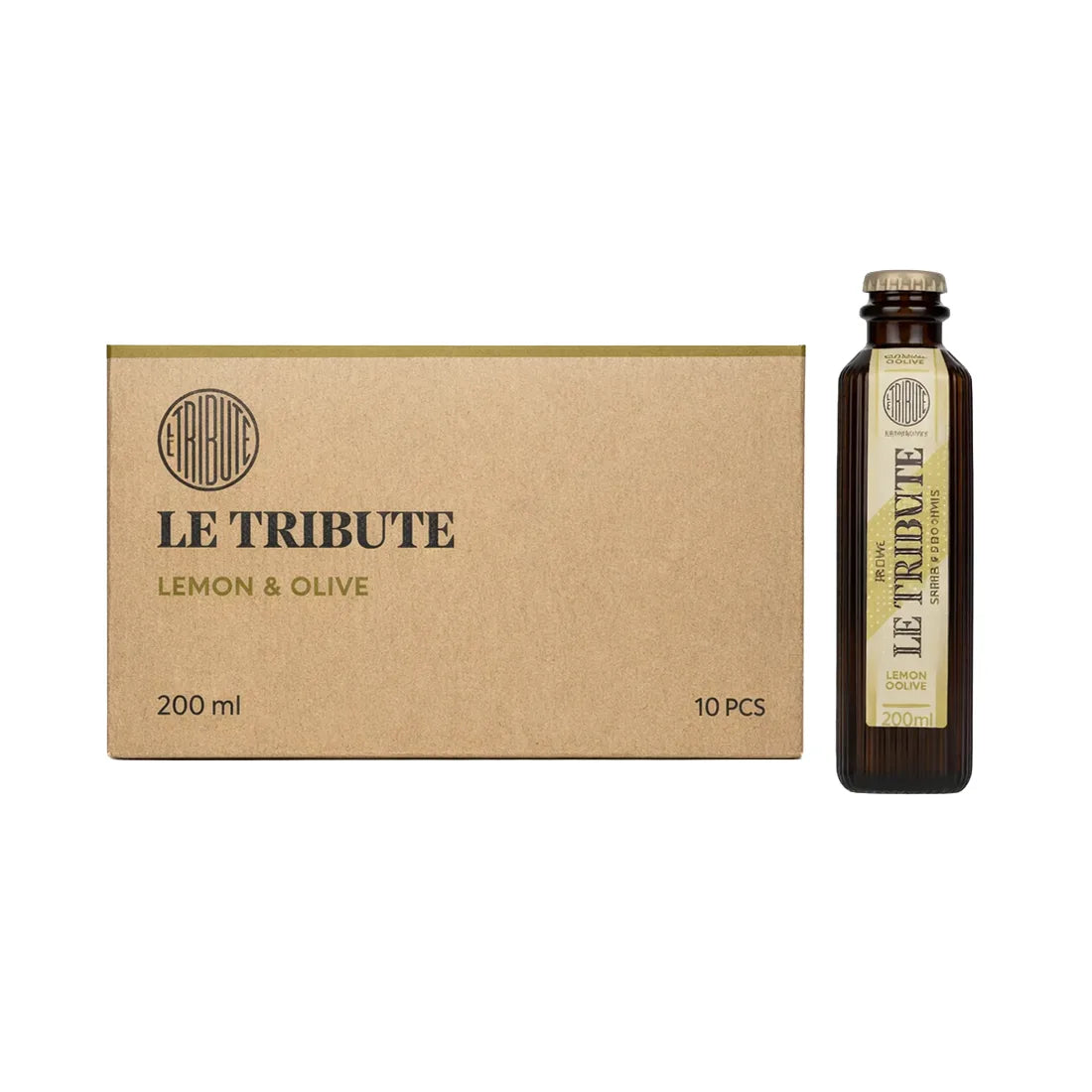 Le Tribute Olive Lemonade 0,2l pack of 10 bottles