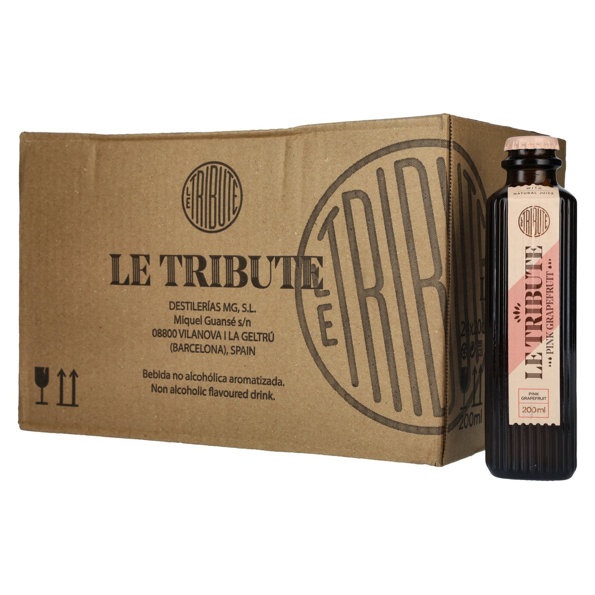 Le Tribute Pink Grapefruit 0,2l pack of 10 bottles