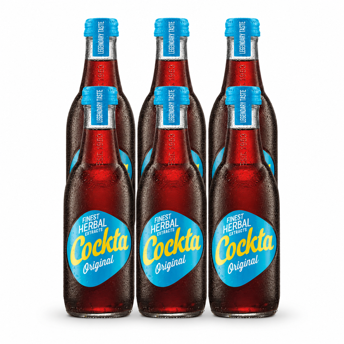 Cockta original 0.275L Slovenian non-alcoholic soft drink (pack of 6)