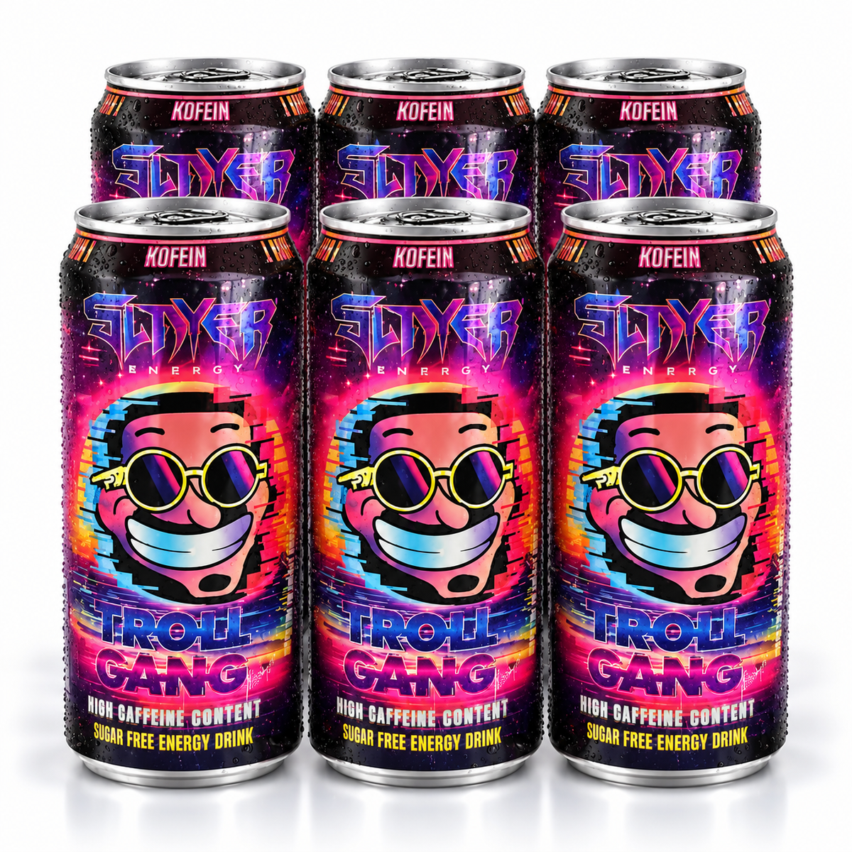 Slayer Trollgang Energy Drink 0.5L (pack of 6)