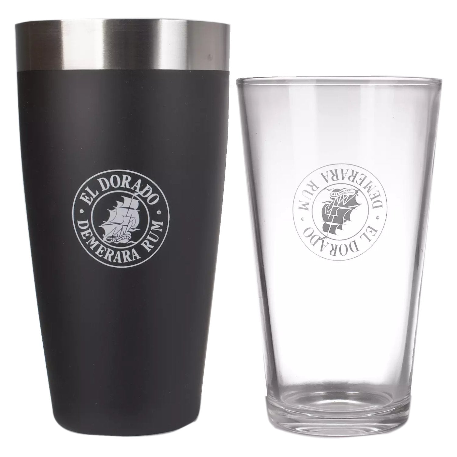 El Dorado Boston Cocktail-Shaker with glass [box, 6 pcs]