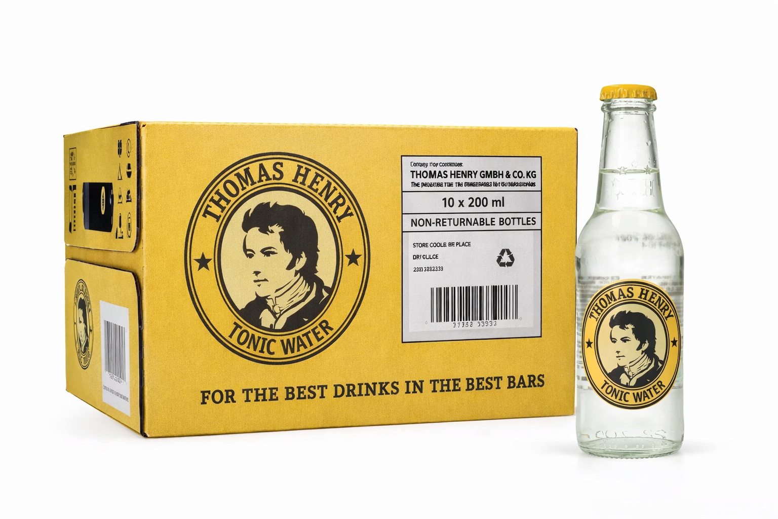 Thomas Henry Tonic Water 0,2l pack of 10 bottles