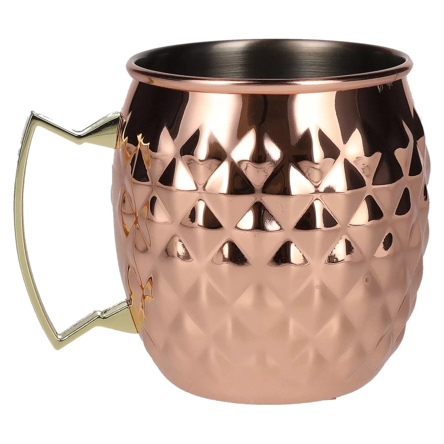 APS Moscow Mule Becher Edelstahl Kupfer-Look glaenzend 0,5l [box, 6 pcs]