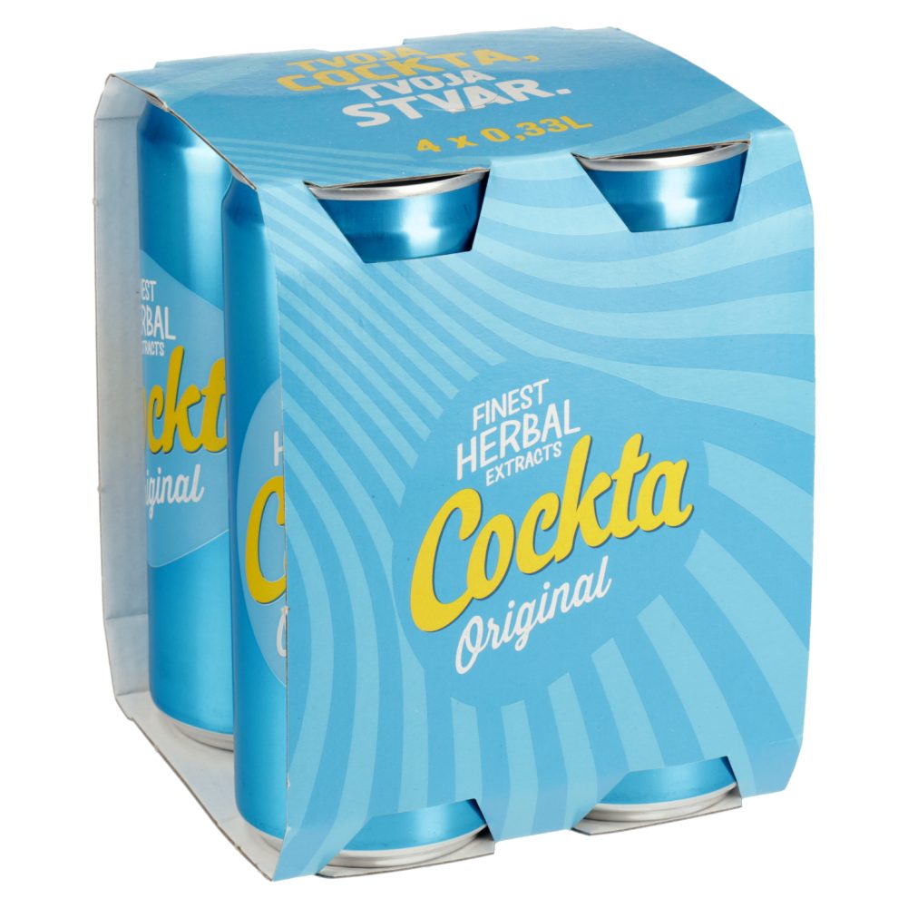 Buy Cockta original 4x0,33l soft drink – – Drink Zero Spirits!
