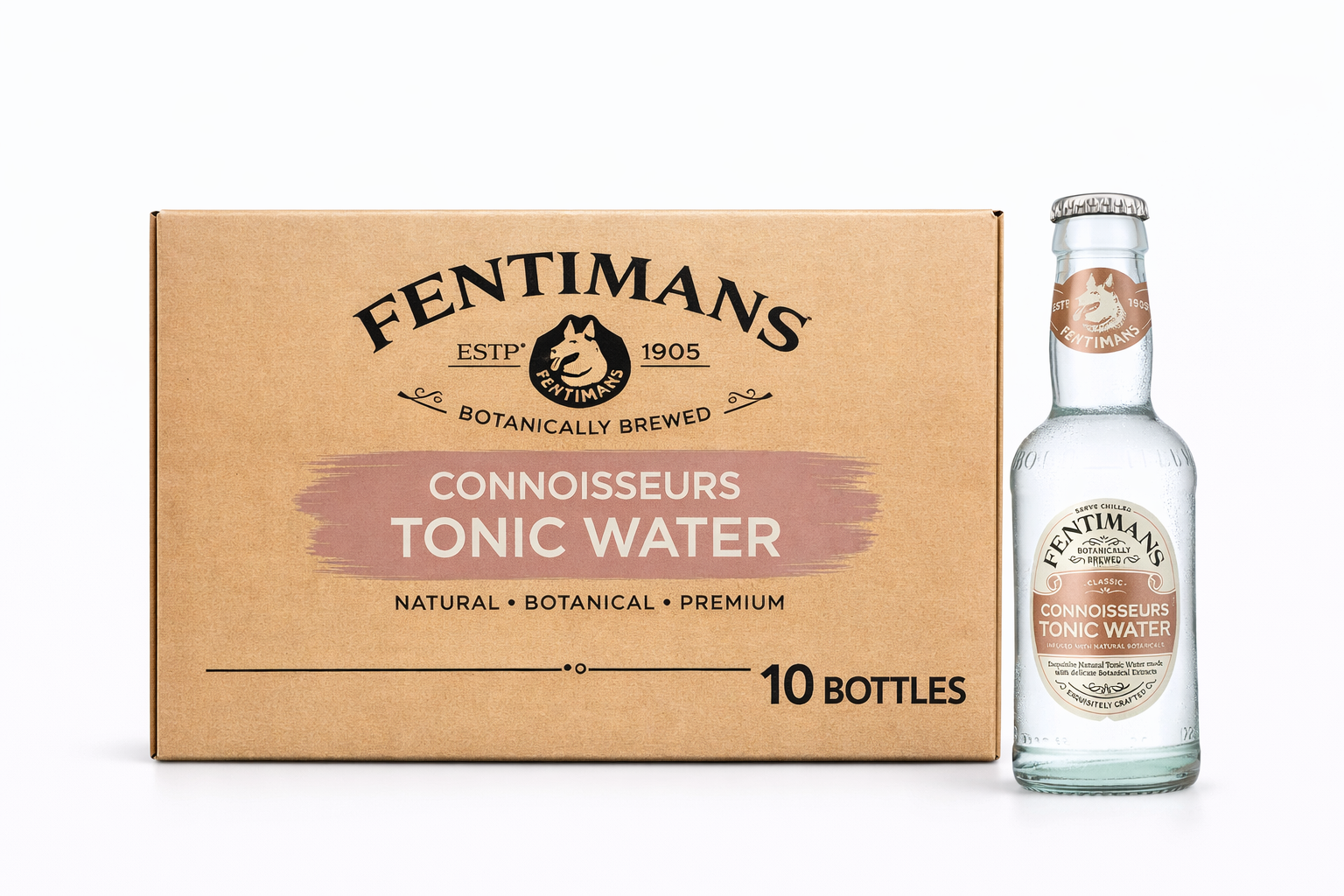 Fentimans CONNOISSEURS Tonic Water 0,2l pack of 10 bottles